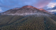 Kunanyi snowfall