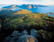 View to Wineglass Bay, Freycinet NP