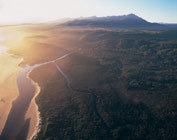 Heemskirk coast, aerial view