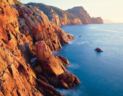 Granite cliffs, Freycinet NP