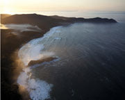 South Cape Bay, aerial view
