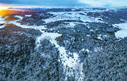 Winter view to Cradle Mountain